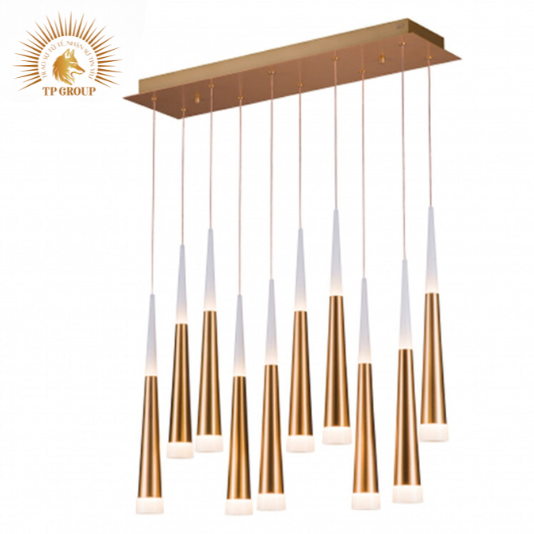 ĐÈN THẢ THÔNG TẦNG HIỆN ĐẠI 2 ĐẦU SÁNG V6017