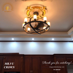 QUẠT TRẦN CROWN (MIỄN PHÍ LẮP ĐẶT)