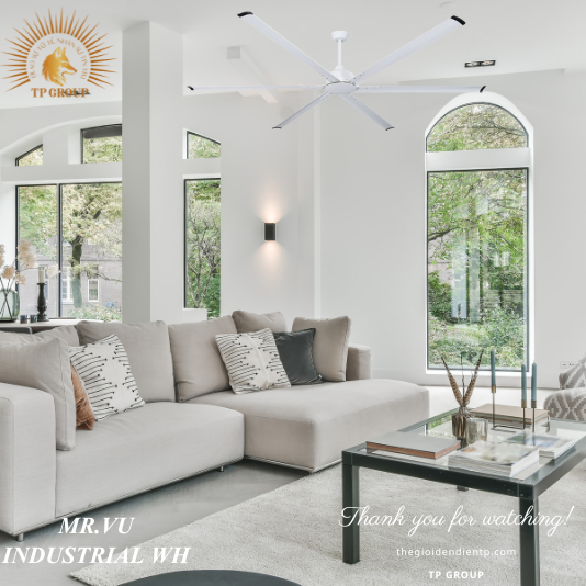 QUẠT TRẦN INDUSTRIAL WH (MIỄN PHÍ LẮP ĐẶT)