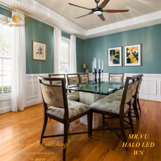 QUẠT TRẦN HALO LED WN