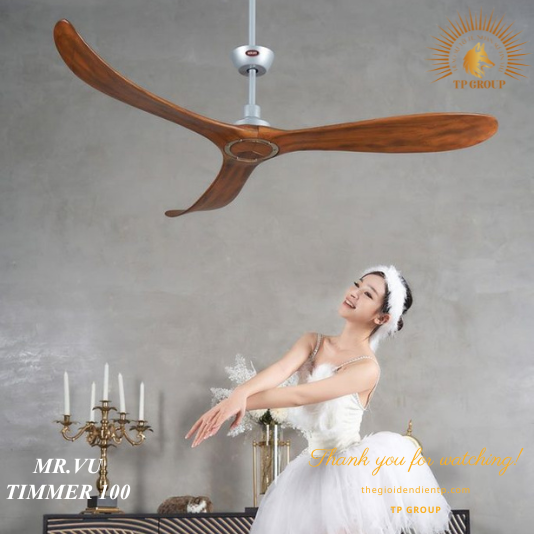 QUẠT TRẦN TIMMER 100 (MIỄN PHÍ LẮP ĐẶT)