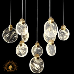 ĐÈN THẢ PHA LÊ TRANG TRÍ CAO CẤP P9334