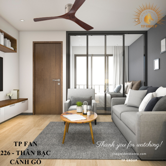 QUẠT TRẦN TP FAN 226 (LẮP ĐẶT MIỄN PHÍ)