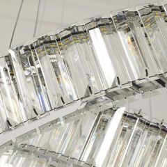 Đèn thả pha lê 5 tầng