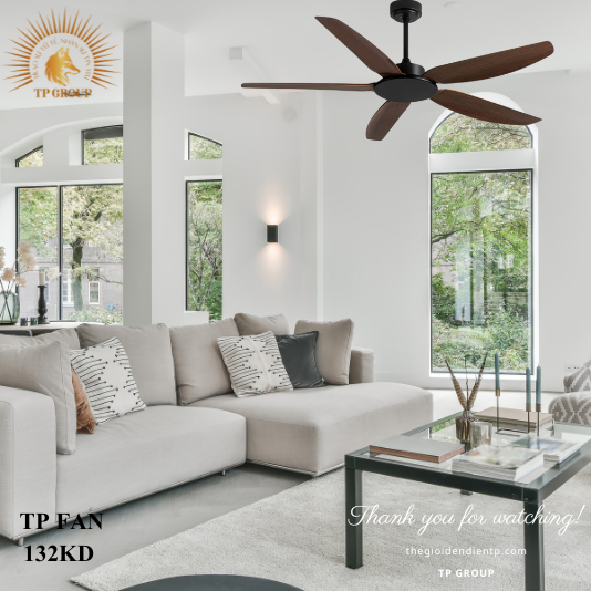 QUẠT TRẦN TP FAN 132KD (LẮP ĐẶT MIỄN PHÍ)