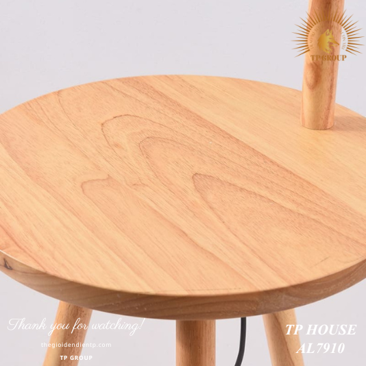 ĐÈN SÀN TÍCH HỢP BÀN GỖ HIỆN ĐẠI AL7910