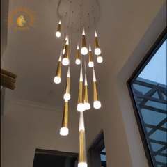 ĐÈN THẢ THÔNG TẦNG HIỆN ĐẠI 2 ĐẦU SÁNG V6017