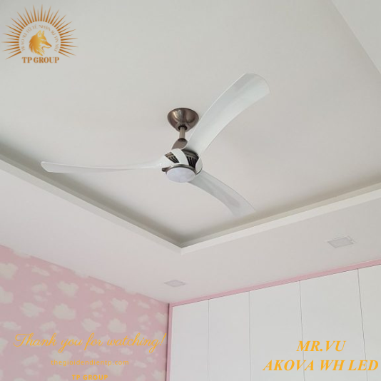 QUẠT AKOVA WH LED