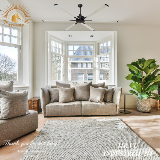 QUẠT TRẦN INDUSTRIAL 2M (MIỄN PHÍ LẮP ĐẶT)