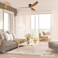 QUẠT TRẦN SKY WN LED