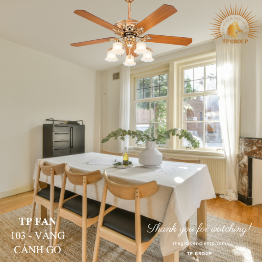 QUẠT TRẦN TP FAN 103 (LẮP ĐẶT MIỄN PHÍ)