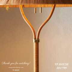 ĐÈN SÀN TRANG TRÍ RUSTIC MỘC MẠC HX7799