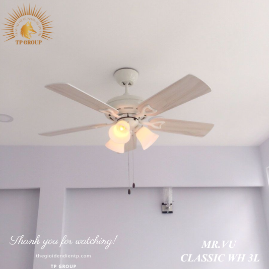 QUẠT TRẦN CLASSIC WH 3L