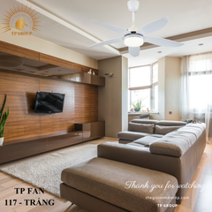 QUẠT TRẦN TP FAN 117 (LẮP ĐẶT MIỄN PHÍ)
