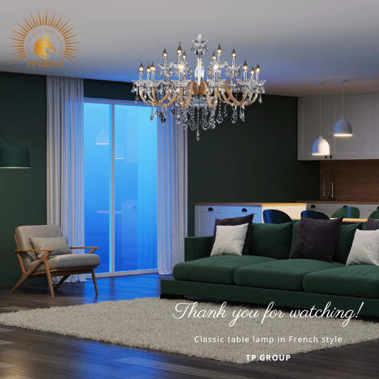 ĐÈN CHÙM PHA LÊ CCP-9107-8