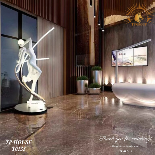 ĐÈN SÀN NGHỆ THUẬT NỮ THẦN NHẢY MÚA T0133