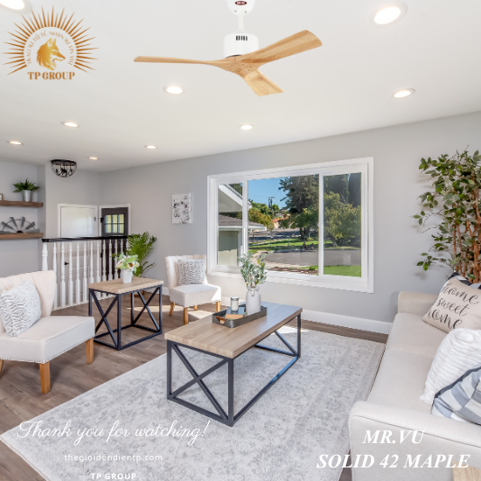 QUẠT SOLID 42 MAPLE