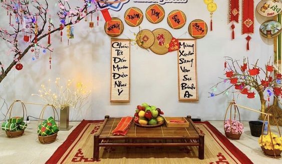 MẪU TRANG TRÍ TẾT NGUYÊN ĐÁN