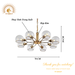 ĐÈN CHÙM HIỆN ĐẠI CCH-9040-8