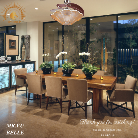 QUẠT TRẦN BELLE (MIỄN PHÍ LẮP ĐẶT)