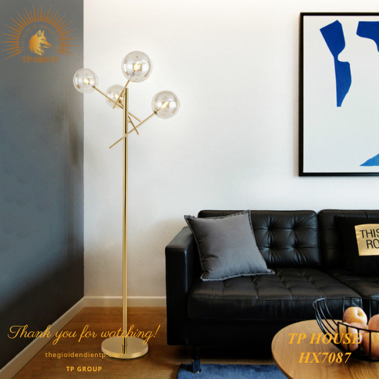 ĐÈN SÀN 4 ĐẦU BÓNG HX7087