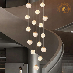 ĐÈN THẢ TRANG TRÍ THỦY TINH THÔNG TẦNG CAO CẤP LH9339