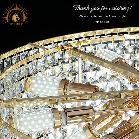 ĐÈN CHÙM PHA LÊ HIỆN ĐẠI CCH-3754-L90