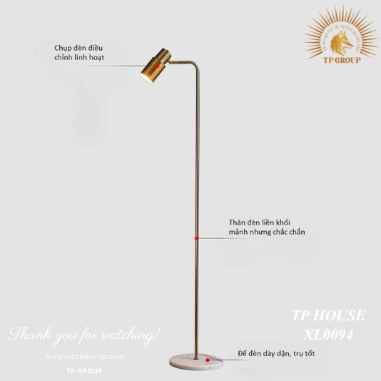 ĐÈN ĐỨNG TỐI GIẢN XL0094