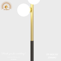 ĐÈN CÂY 6 BÓNG THUỶ TINH HIỆN ĐẠI ZH6092