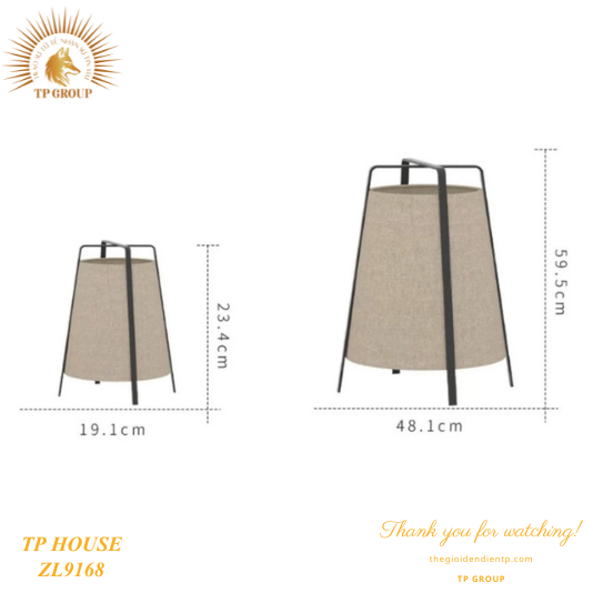 ĐÈN SÀN WABI-SABI TRANG TRÍ ZL9168