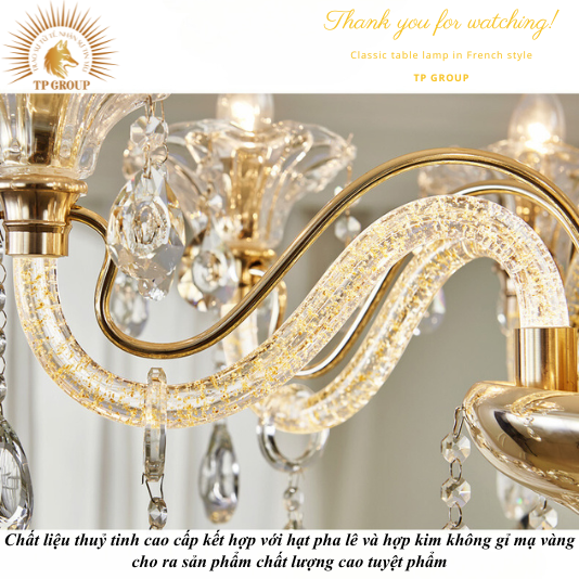 ĐÈN CHÙM PHÒNG KHÁCH CCP-2964-15