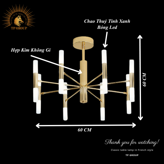 ĐÈN CHÙM HIỆN ĐẠI CCH-1805-20
