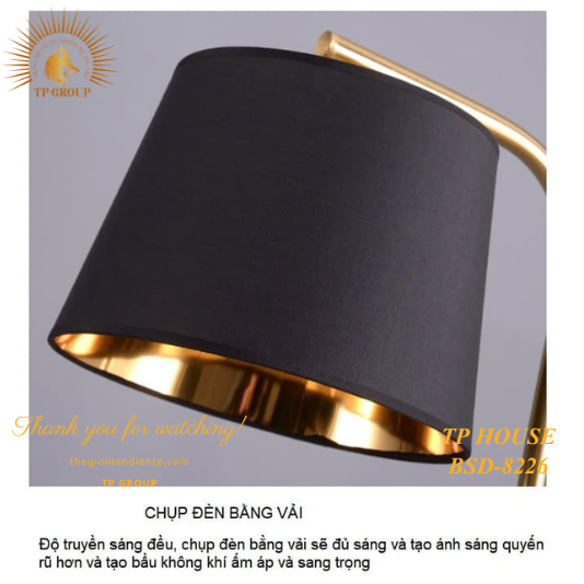 ĐÈN CÂY ĐỨNG TÍCH HỢP SẠC ĐIỆN THOẠI BSD-8226