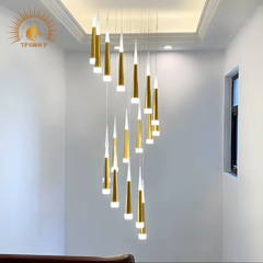 ĐÈN THẢ THÔNG TẦNG HIỆN ĐẠI 2 ĐẦU SÁNG V6017