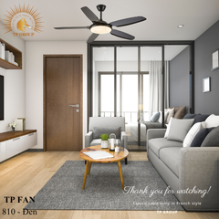 QUẠT TRẦN TP FAN 810 (LẮP ĐẶT MIỄN PHÍ)