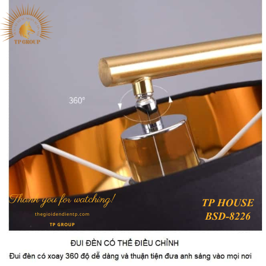 ĐÈN CÂY ĐỨNG TÍCH HỢP SẠC ĐIỆN THOẠI BSD-8226