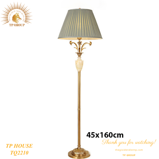 ĐÈN BÀN ĐỒNG PHỐI ĐÁ TỰ NHIÊN TQ2210