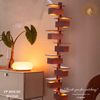 ĐÈN SÀN TẦNG GIẢ GỖ SÁNG TẠO HX5546