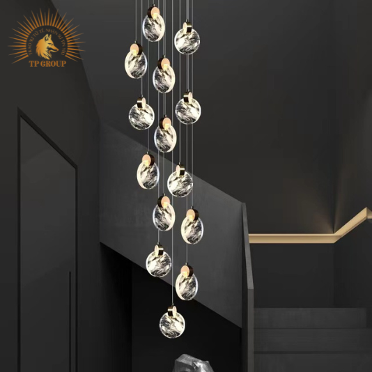 ĐÈN THẢ PHA LÊ TRANG TRÍ CAO CẤP P9334