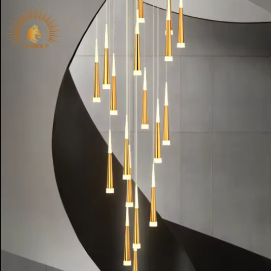 ĐÈN THẢ THÔNG TẦNG HIỆN ĐẠI 2 ĐẦU SÁNG V6017