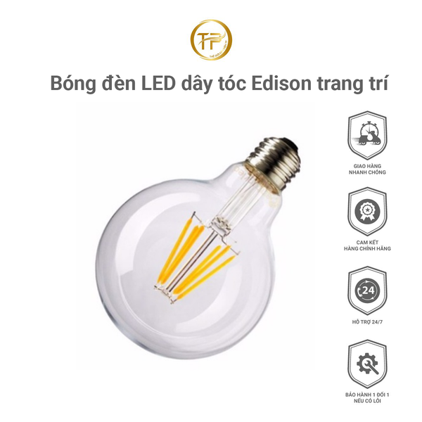 Bóng đèn LED dây tóc Edison trang trí