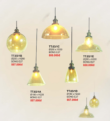 Đèn Thả Thủy Tinh