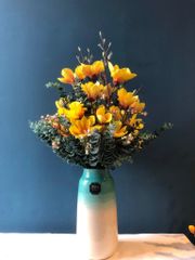 Set Hoa Lụa Trang Trí Olive 18