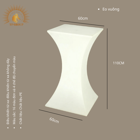 ĐÈN LED BÀN GHẾ BAR NGOÀI TRỜI LINH HOẠT HIỆN ĐẠI TP-BG576 (đặt hàng từ 10-15 ngày)