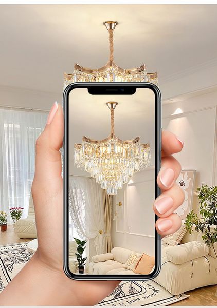 ĐÈN CHÙM PHA LÊ CAO CẤP T1213 VRG-TH8489