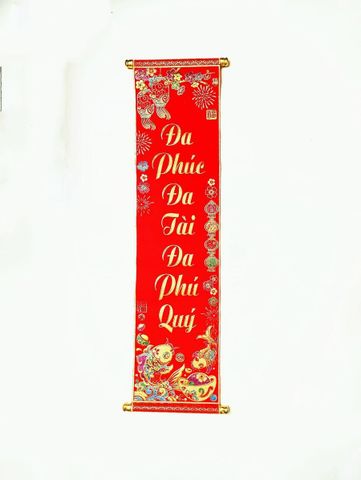 Bộ Liễn Câu Đối Đa Phú Quý - Đắc Nhân Tâm