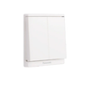 Panasonic Moderva - Bộ 2 Công Tắc B, 1 Chiều, Bắt Vít Màu Trắng | WMF503-VN