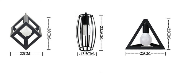 Đèn Thả Lập Phương