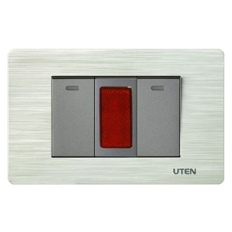 Bộ Công Tắc 20A, Đèn Báo, Công Tắc Cỡ S / Uten Series V7.0