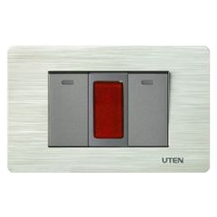 Bộ Công Tắc 20A, Đèn Báo, Công Tắc Cỡ S / Uten Series V7.0